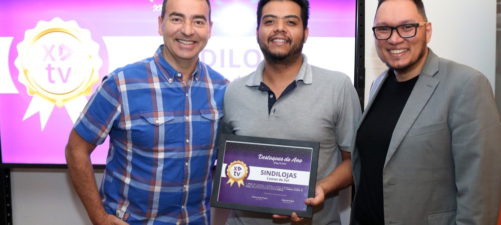 Sindilojas Caxias recebe prêmio “Destaques do Ano XplayTV 2023”